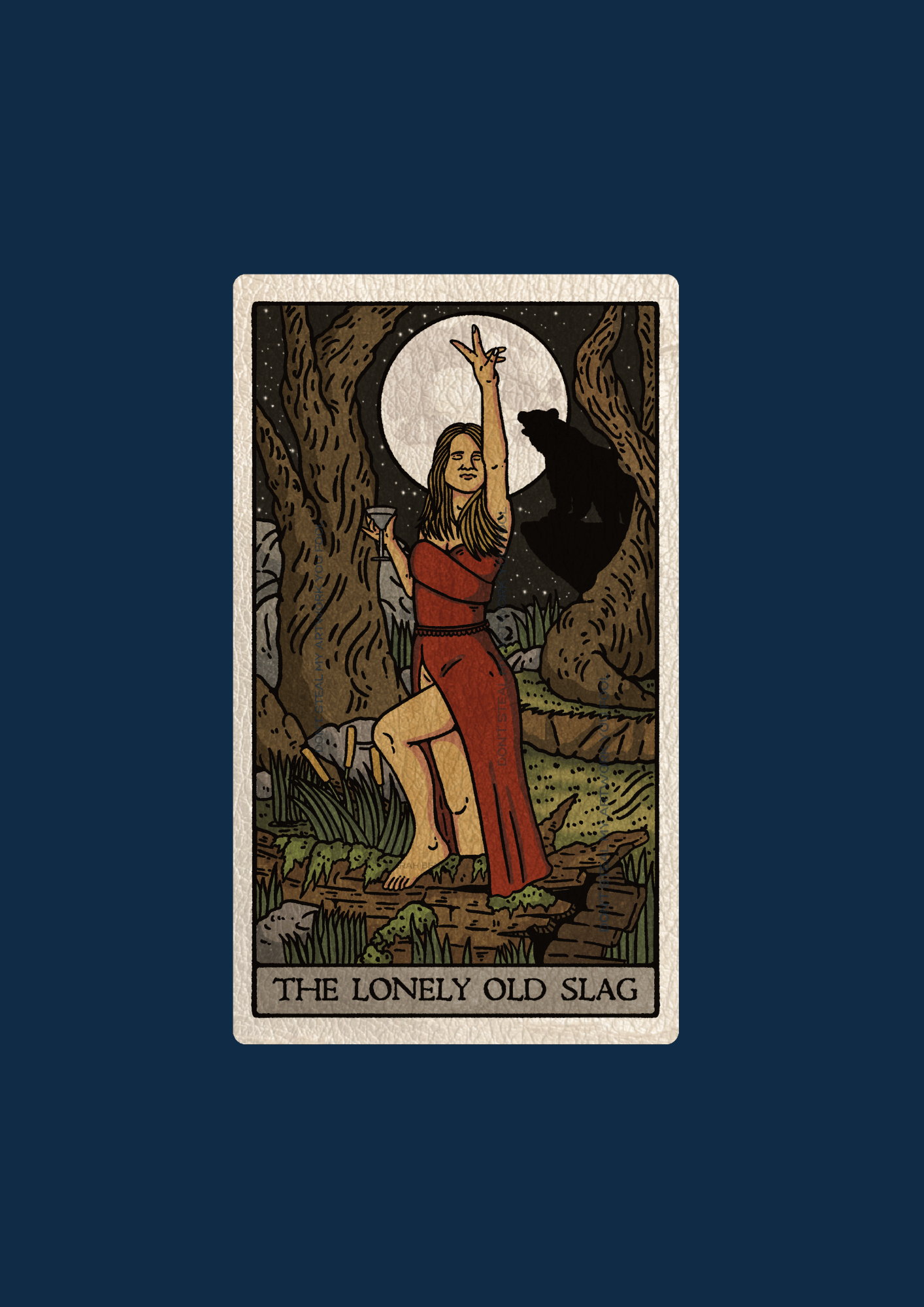 The Lonely Old Slag Light Tee