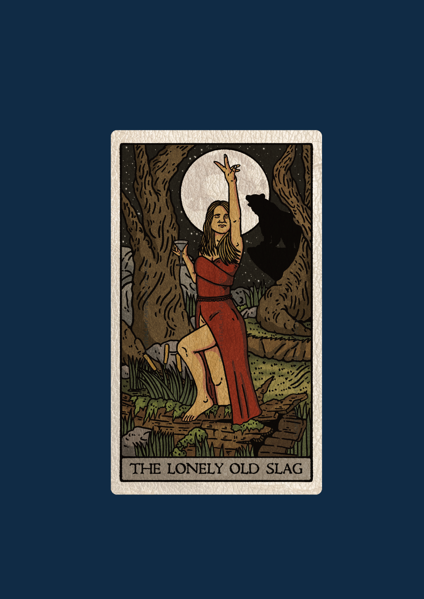 The Lonely Old Slag Tote Bag